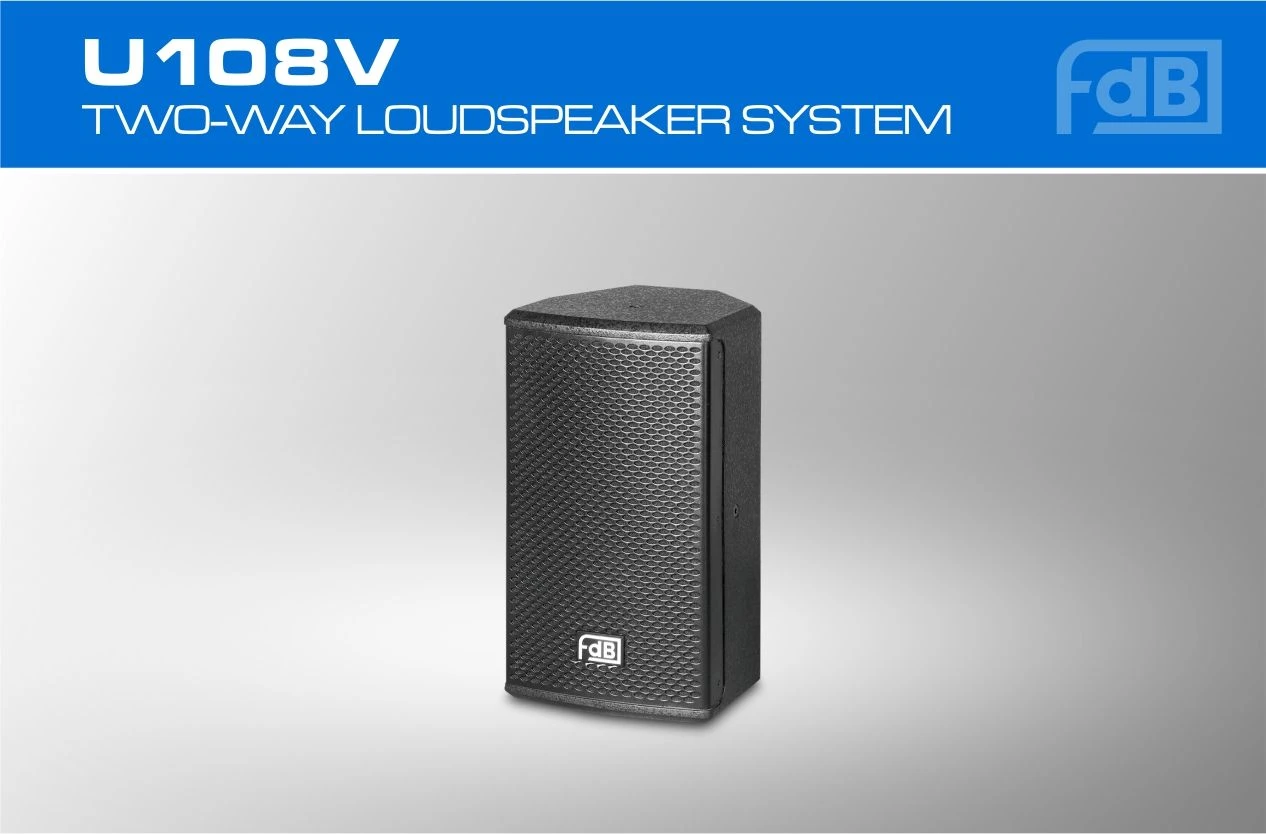 Single 8′ ′ Installed Speaker, Live Portable Speaker, Powered Speaker Who Used for Indoor