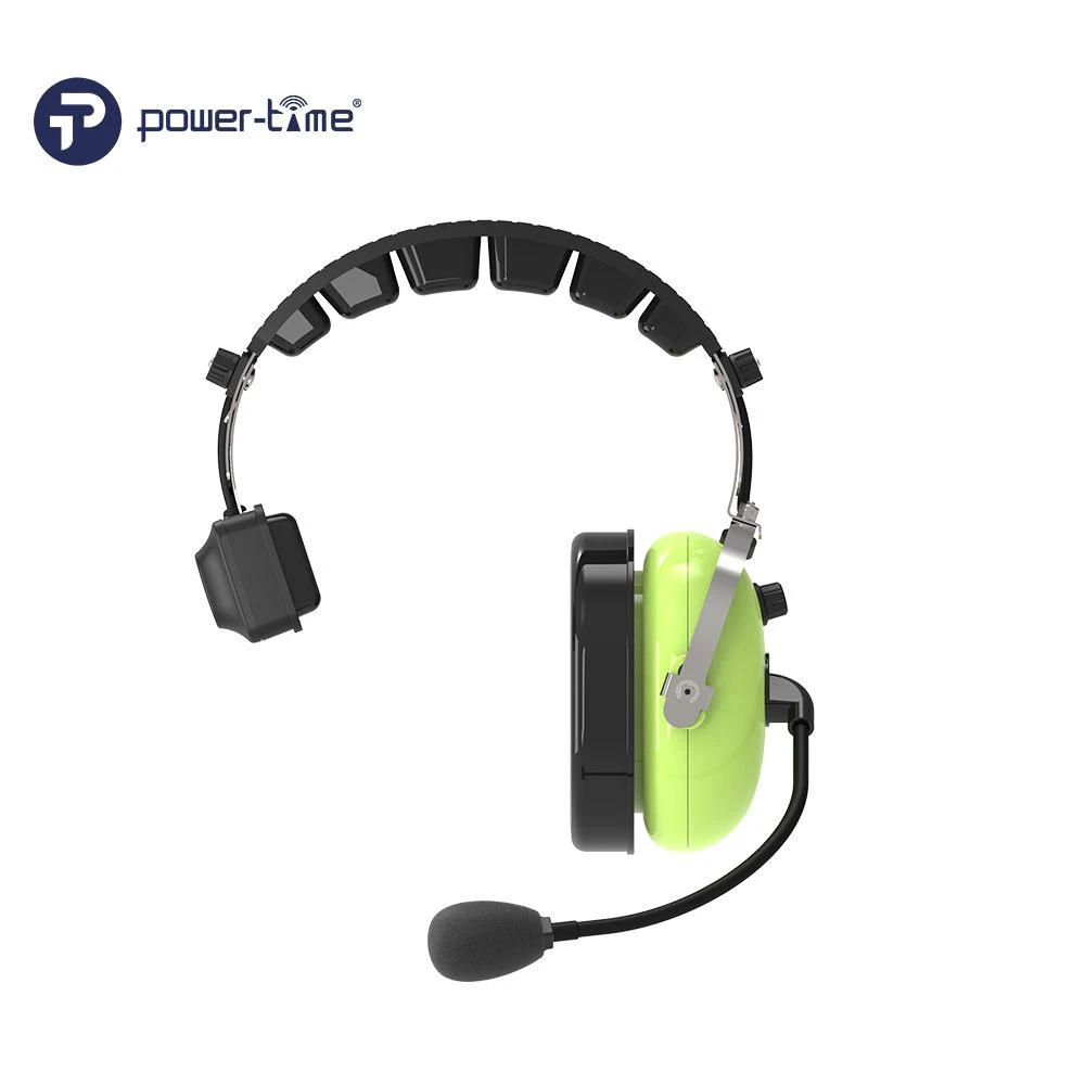 Single-Sided Wireless Full Duplex Communication Headset