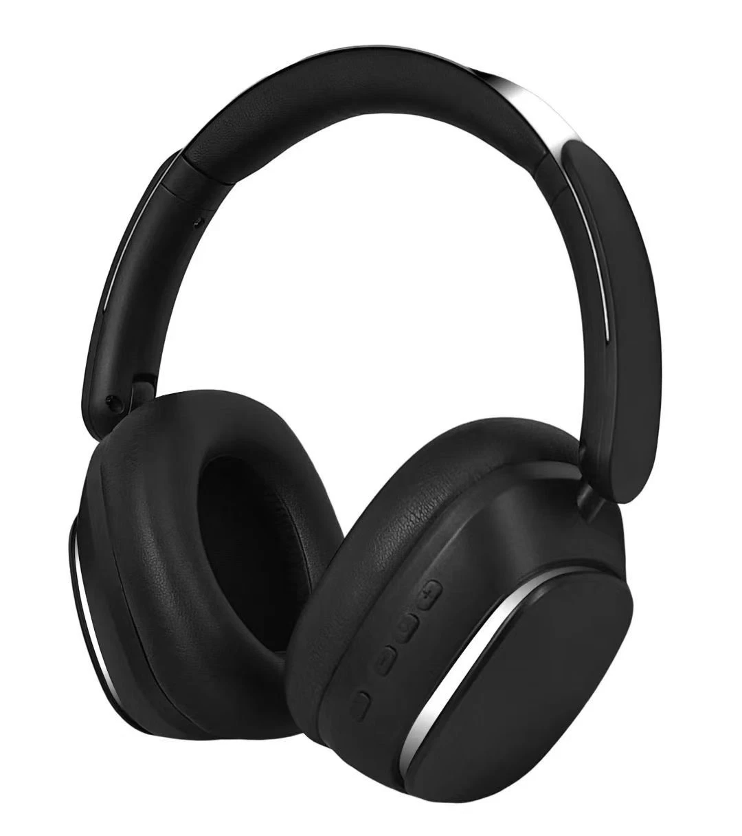 Skin Friendly Noise Canceling Wireless Bluetooth Headband Headphones Touch Control Stereo