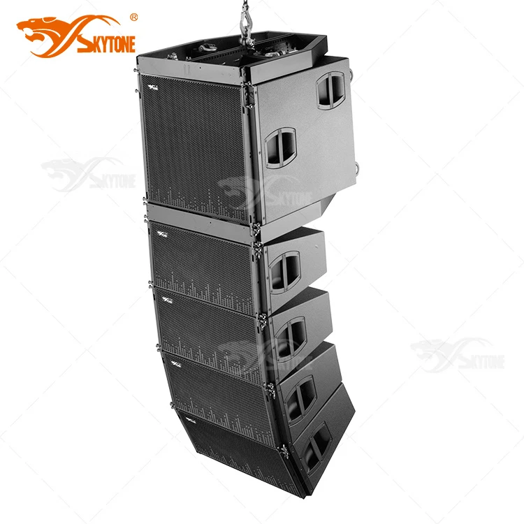 Skytone V210 Dual 10 Line Array Speaker High Performance Three Frequency Passive Line Array Speaker