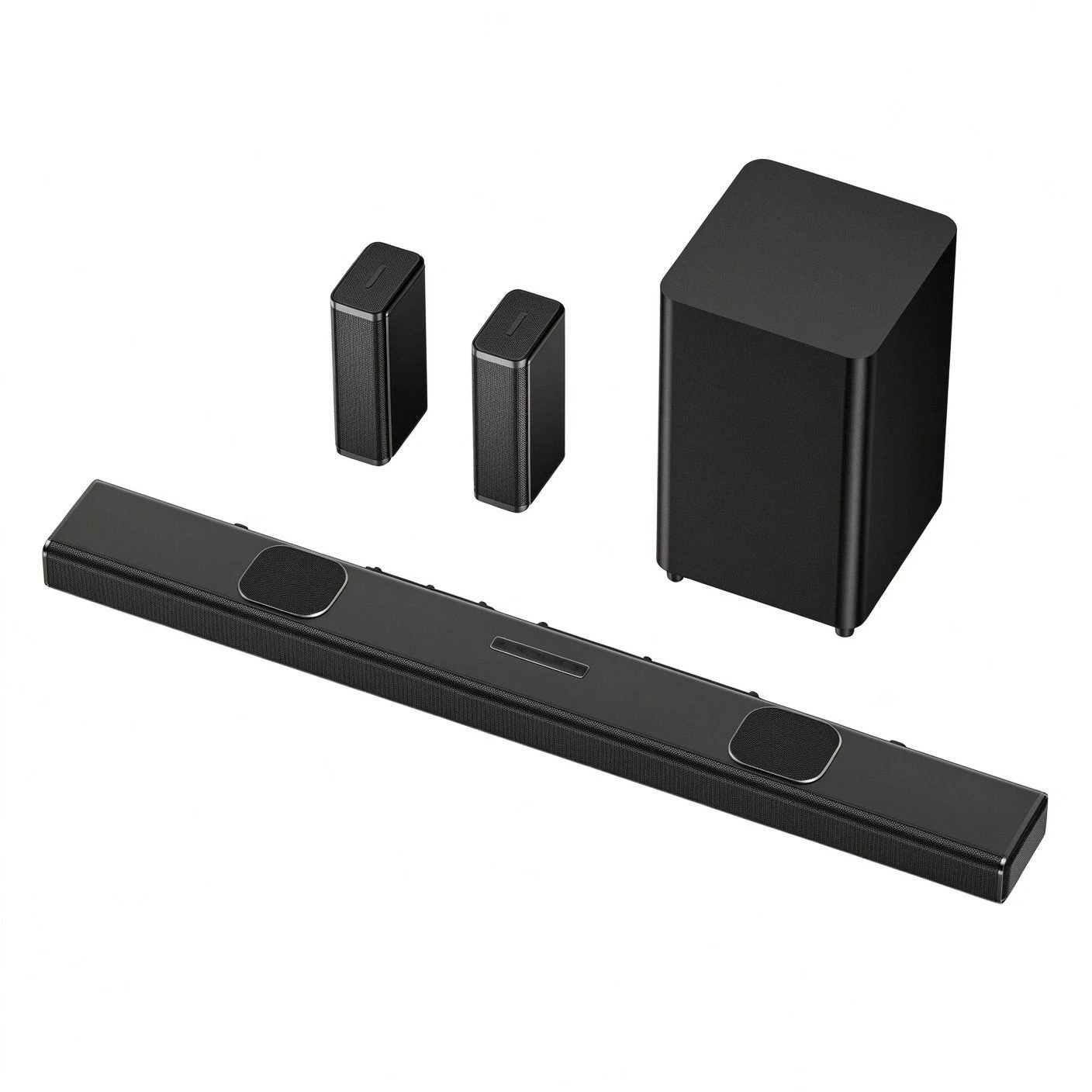Sleek Finish Acoustic Deep Bass 7.1.4 Dolby Atmos Soundbar for Home Cinema