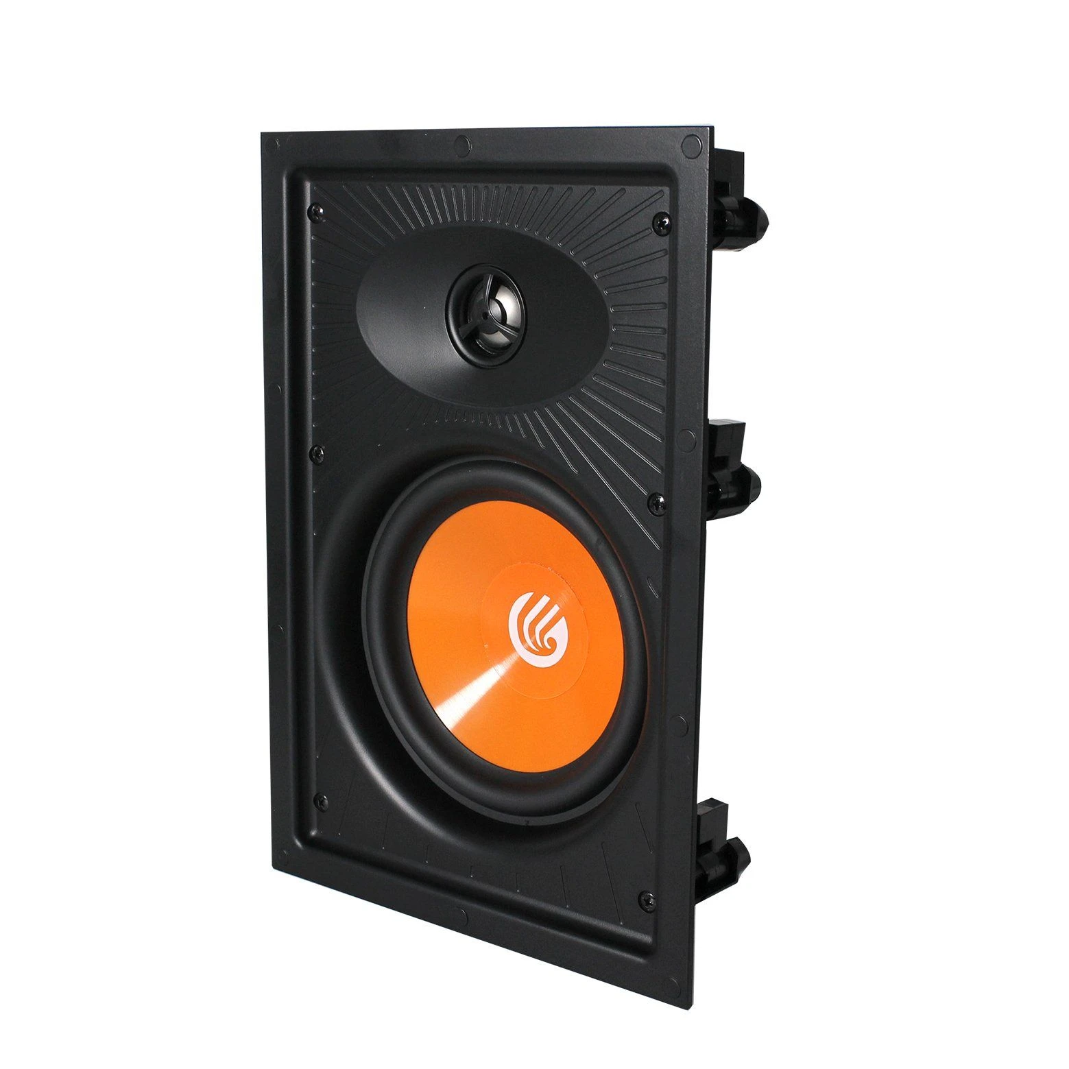 Smart Home and Hotel 6 Inch 80W Architectural in-Wall Speakers with 1 Woofer Bass 1 Inch Tweeter