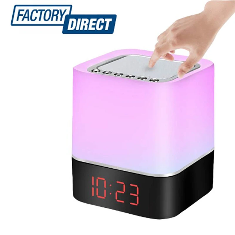 Smart Touch Lamp with Wireless Charging and Bluetooth Speaker