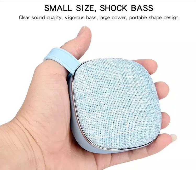 Soft Cloth Square X26 Bluetooth Travel Stereo Sound Box
