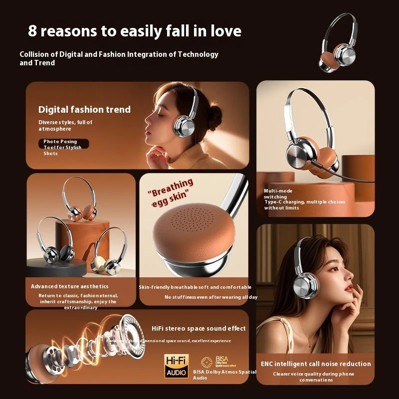 Sophisticated Cr-20 Headband Headphones Perfect for Casual Wear
