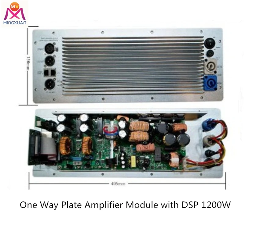 Sound Standard Power Zone Amplifier Moduler Class D Professional Audio with DSP 1200W
