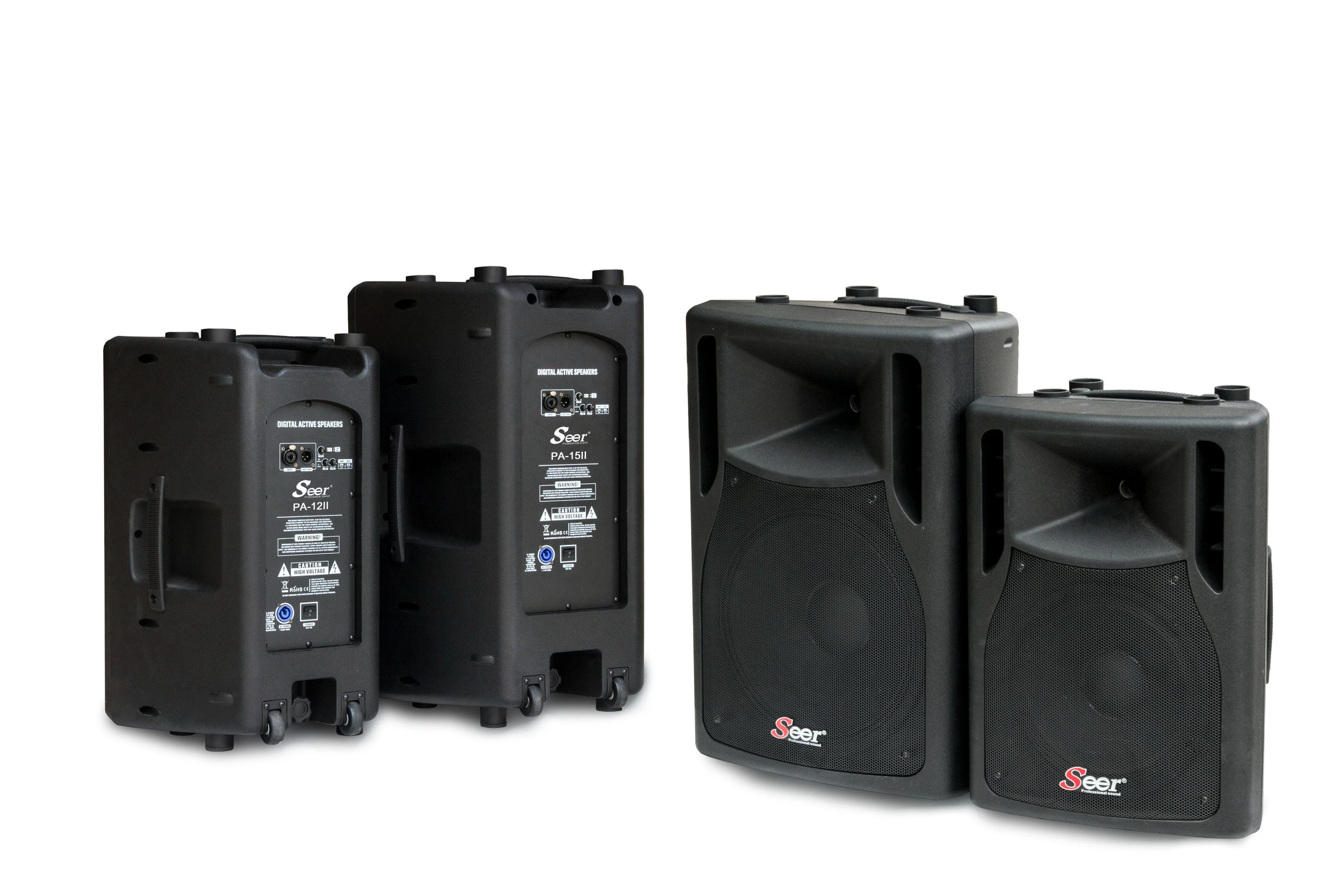 Sound System Professional Audio Video Powered Indoor Performance Speakers