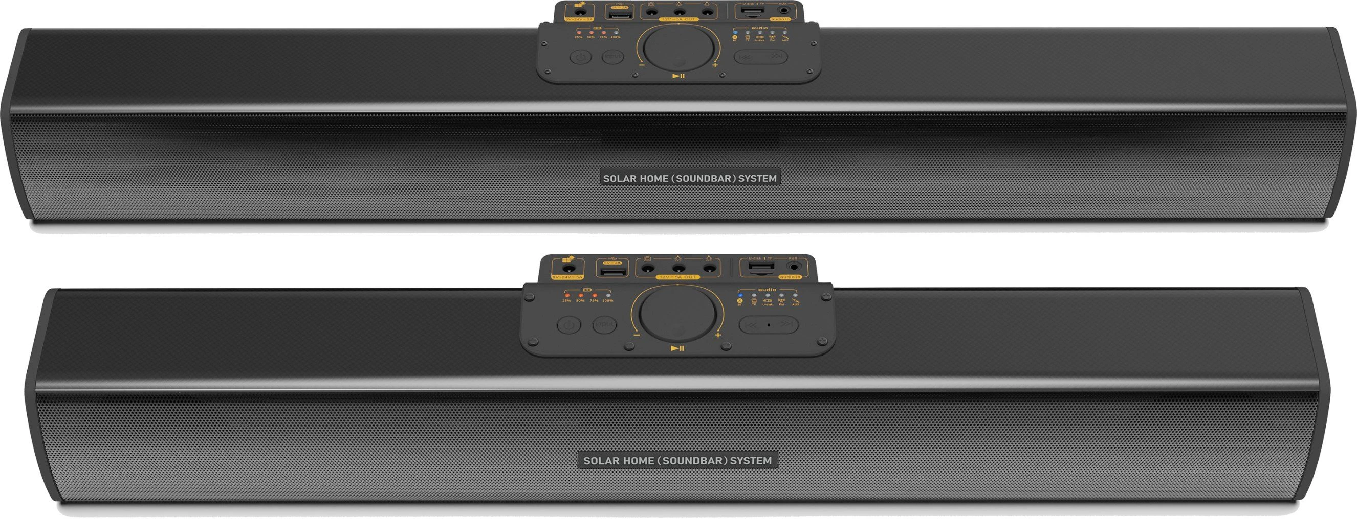 Soundbar and Subwoofer Best Home Theater Sound Bar Best Surround Sound Bar Soundbar with TF Card FM Radio USB Mode