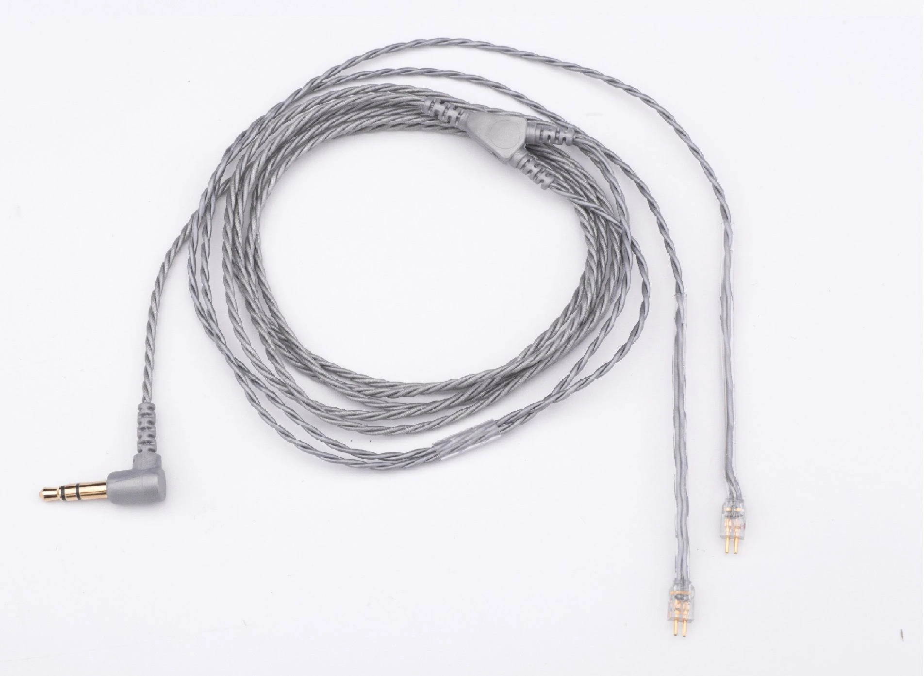 Soundlink 2 Pin Gray Cable for in Ear Monitor Earphone