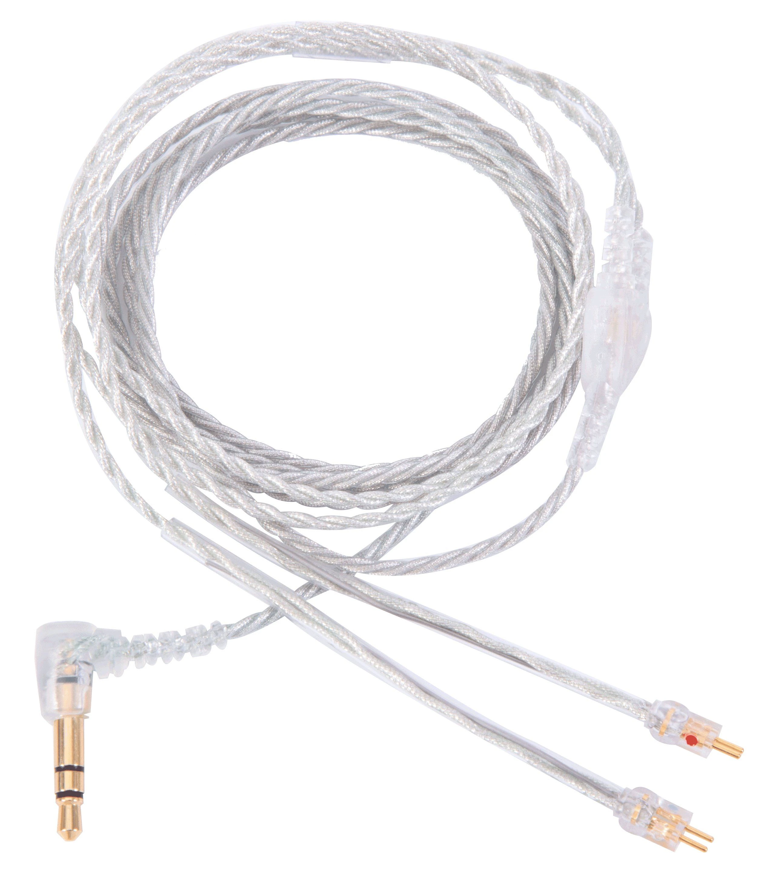 Soundlink Hearing Aid Accessory High Quality Silver 2pin Iem Cable for Earphone