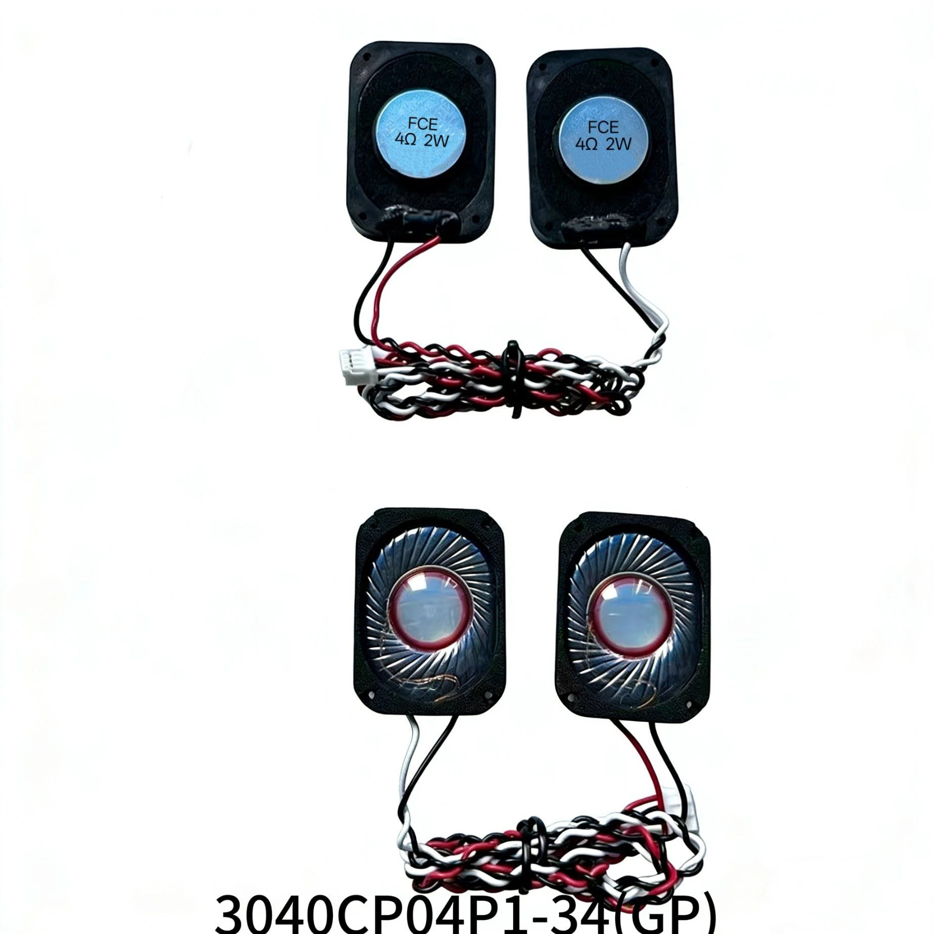 Space Saving Rectangle Shape Micro Raw Speaker for Miniature Electronic Designs