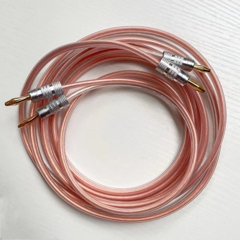 Speaker Audio HiFi Cable Banana Plug.