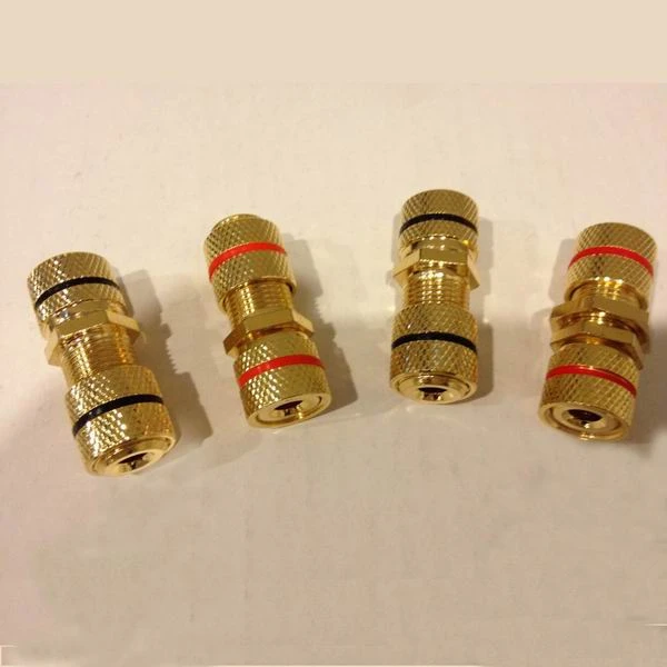 Speaker Binding Post Gold Plated Female to Female Connector (9.3015)