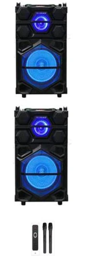 Speaker Box with Colored LED Quality Bluetooth Sound USB Music Audio Speaker Boxes