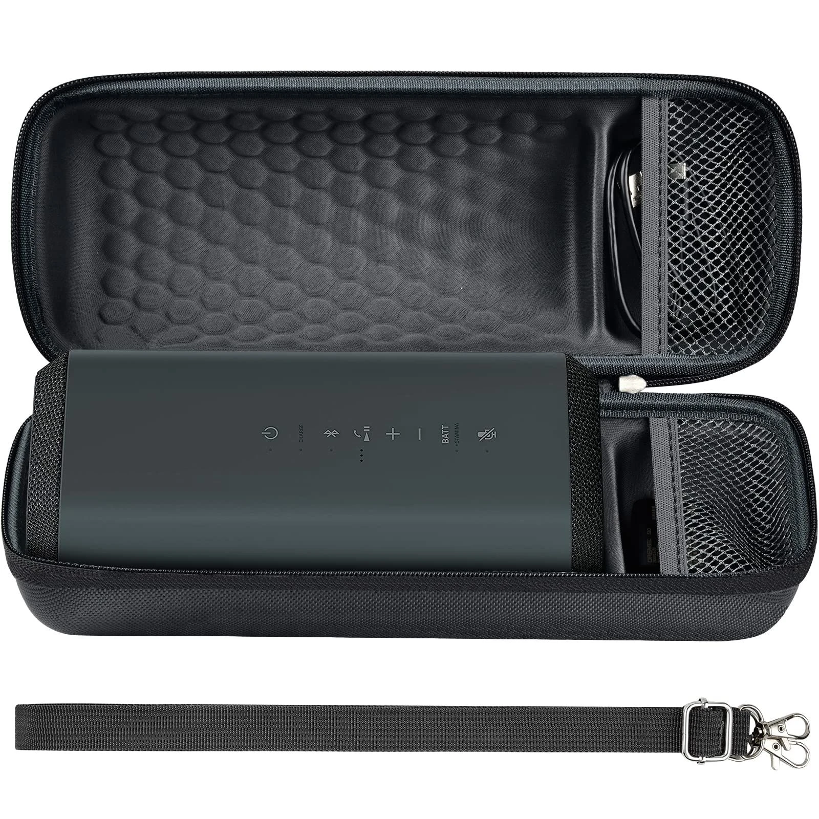 Speaker EVA Bag Compatible with Sony SRS-Xe200 X-Series Wireless Speaker Travel Carrying Case