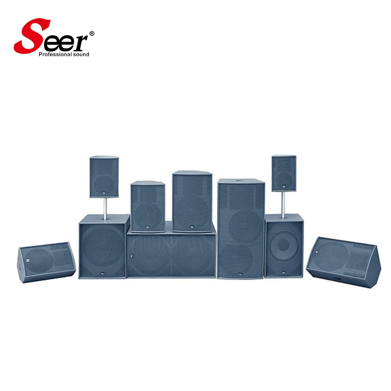 Speaker PRO Audio Small Active Line Array Speaker Audio Systems for Concert
