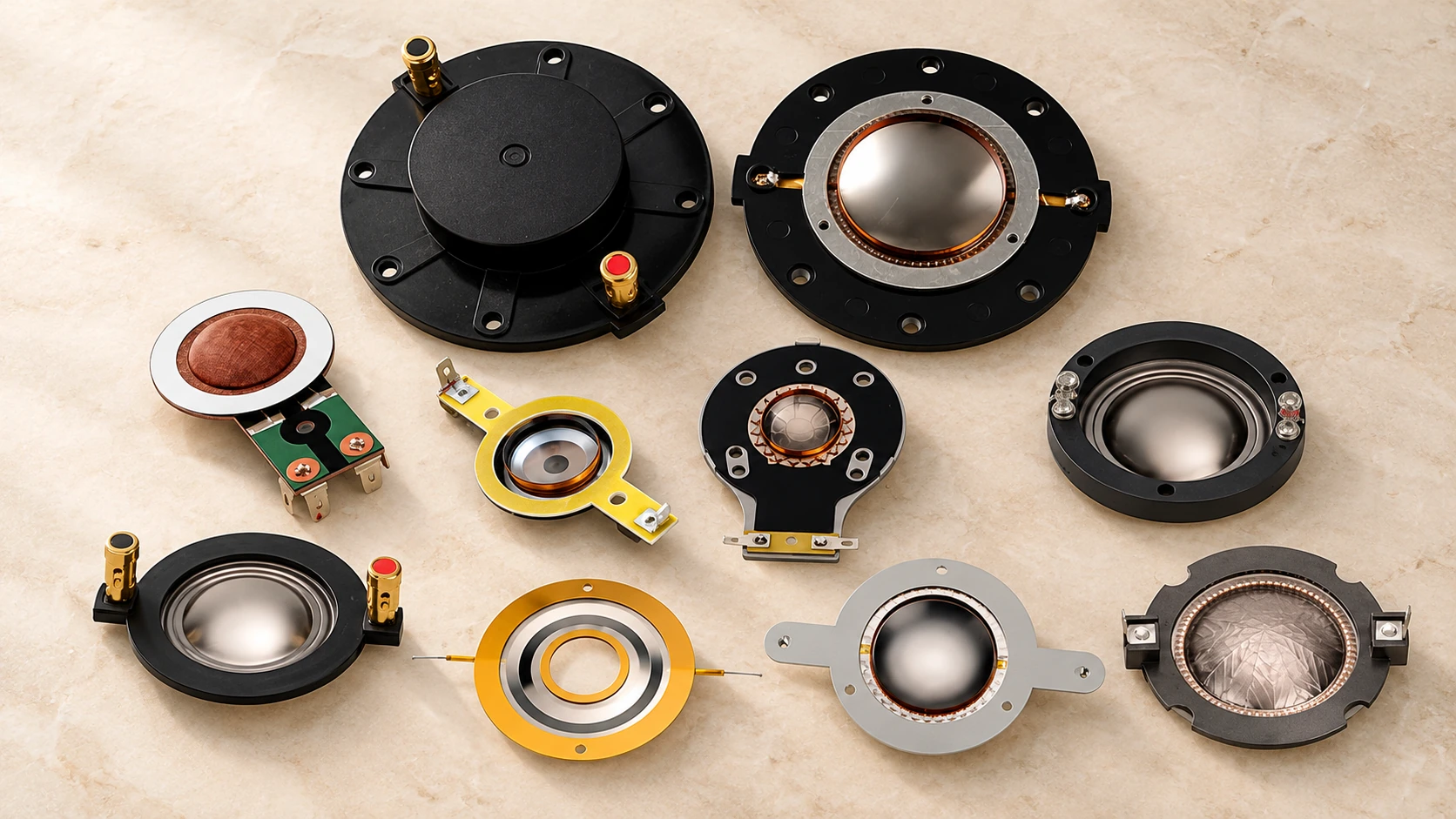 Crossovers, Voice Coils, Cones & Repair Parts
