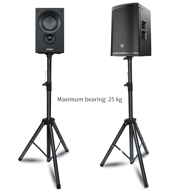 Speaker Stand Flexible Tripod Stand for Speaker Audio Equipment Audio Holder Foldable