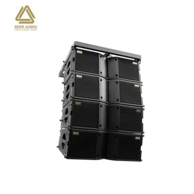 Speaker System Dual 8inc Line Array Speaker Dual 12 Inch Active Subwoofer with Bluetooth Concert
