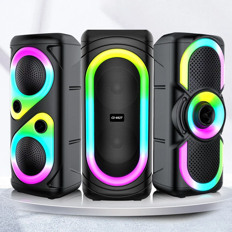 Speakers Bluetooth Wireless Loud Speaker with Bass Large Jobsite Speakers for Work, Outdoor, Workshop, Garage, Portable Speaker