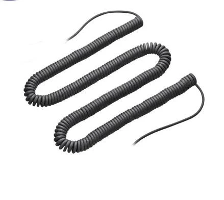 Spiral Design Aux Stereo Audio Cable Wire