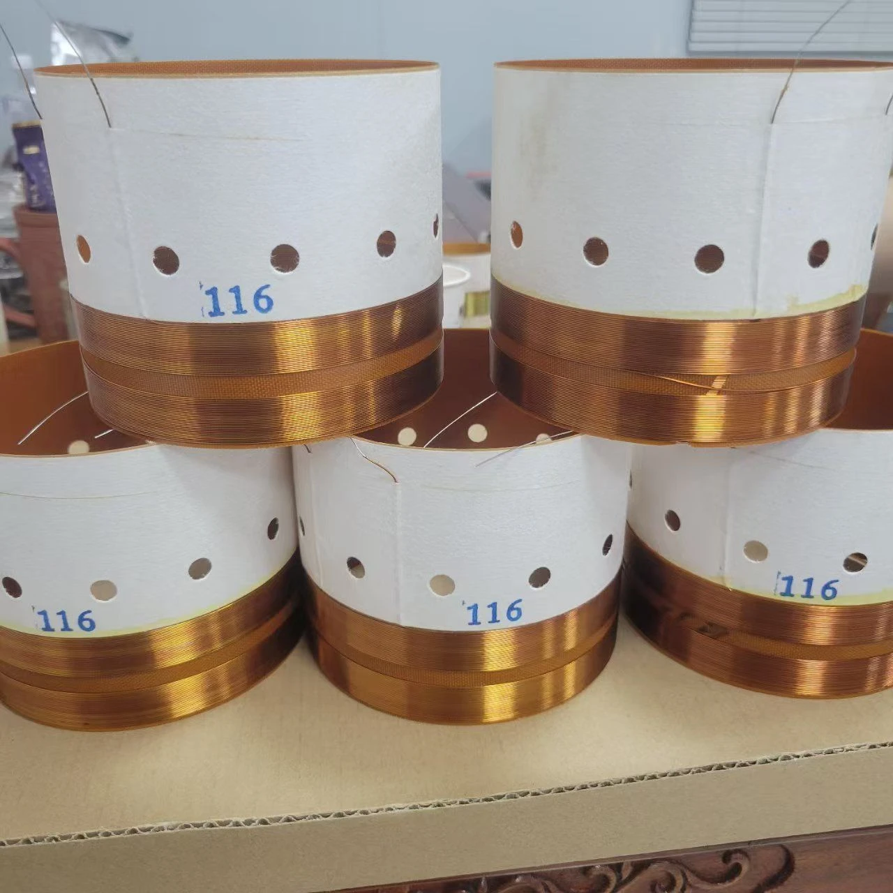 Split Winding Copper Voice Coils for Replacement Speaker Outdoor Audio System