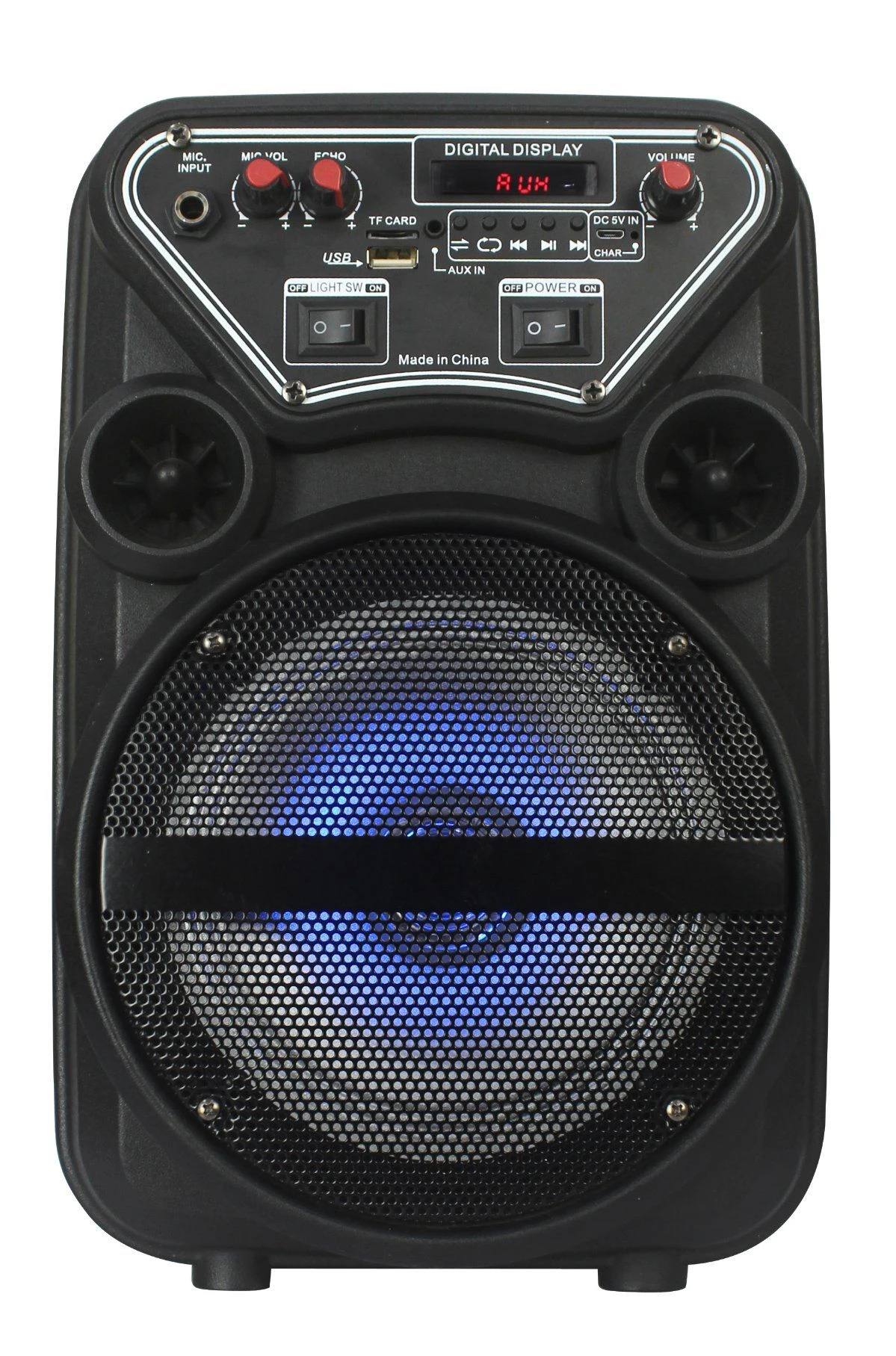 Sport Handy Backpack Classroom Lecture 6.5 Inch RoHS Portable Bluetooth Audio Loud Speaker