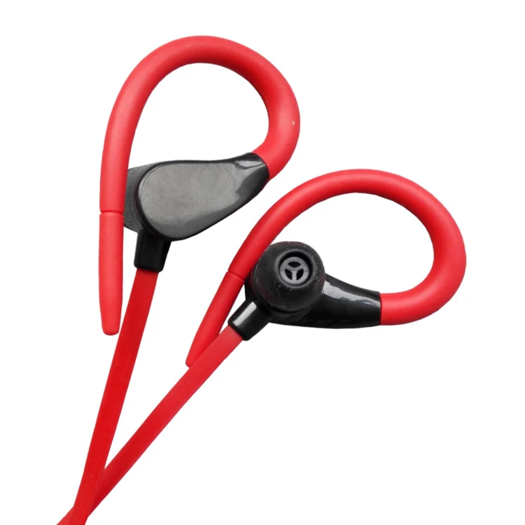 Sports Earhook Earbuds Wired in Ear Running Headphones with Microphone 3.5mm Earphones for Workout Exercise Gym