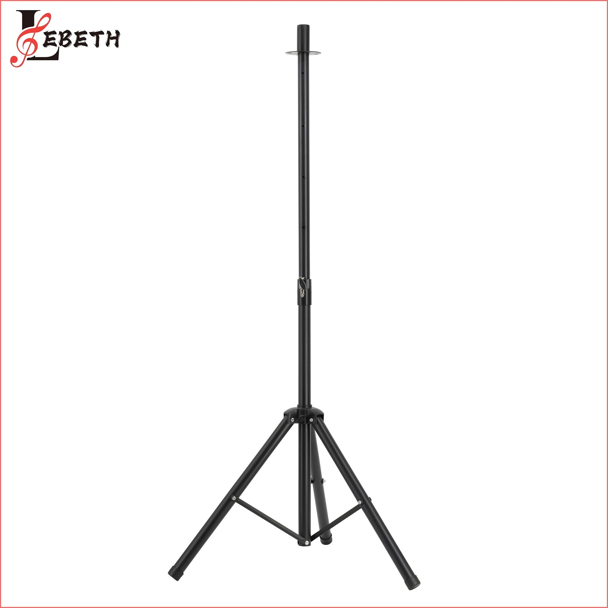Sps-521m Folding Portable Black Tripod Bracket Heavy Duty Audio Speaker Stand