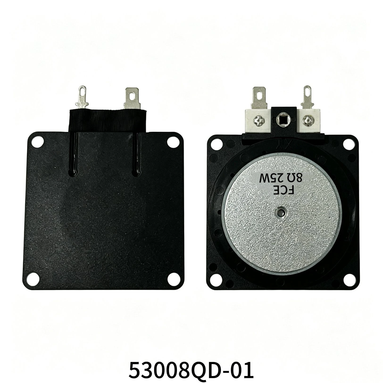 Square Speaker Driver with Conex Damper and ABS Frame