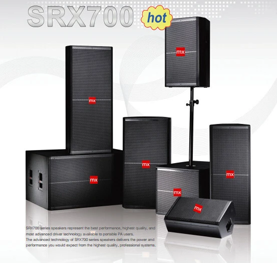 Srx700 Speaker System Style 2-Way Top Quality PRO Audio (YS-2001)
