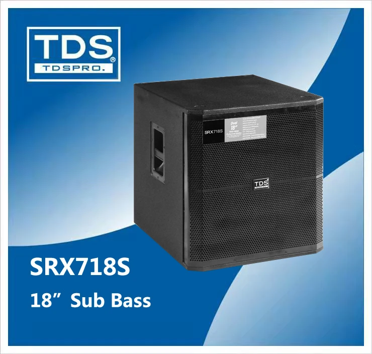 Srx718s High Power 18inch Speaker Professional Stage Subwoofer