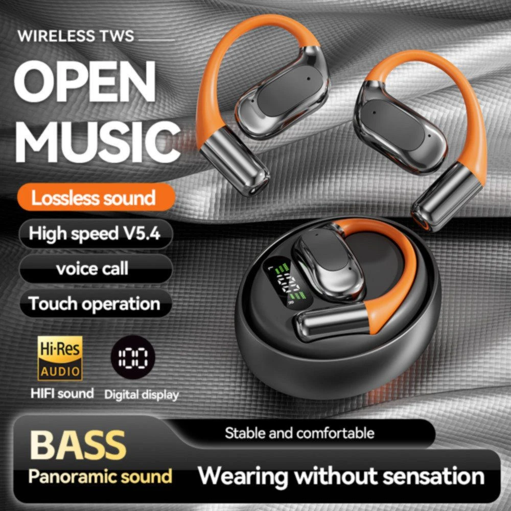 Stable Signal Bluetooth Real Time Translation Smart Earphone for Listening to Podcasts