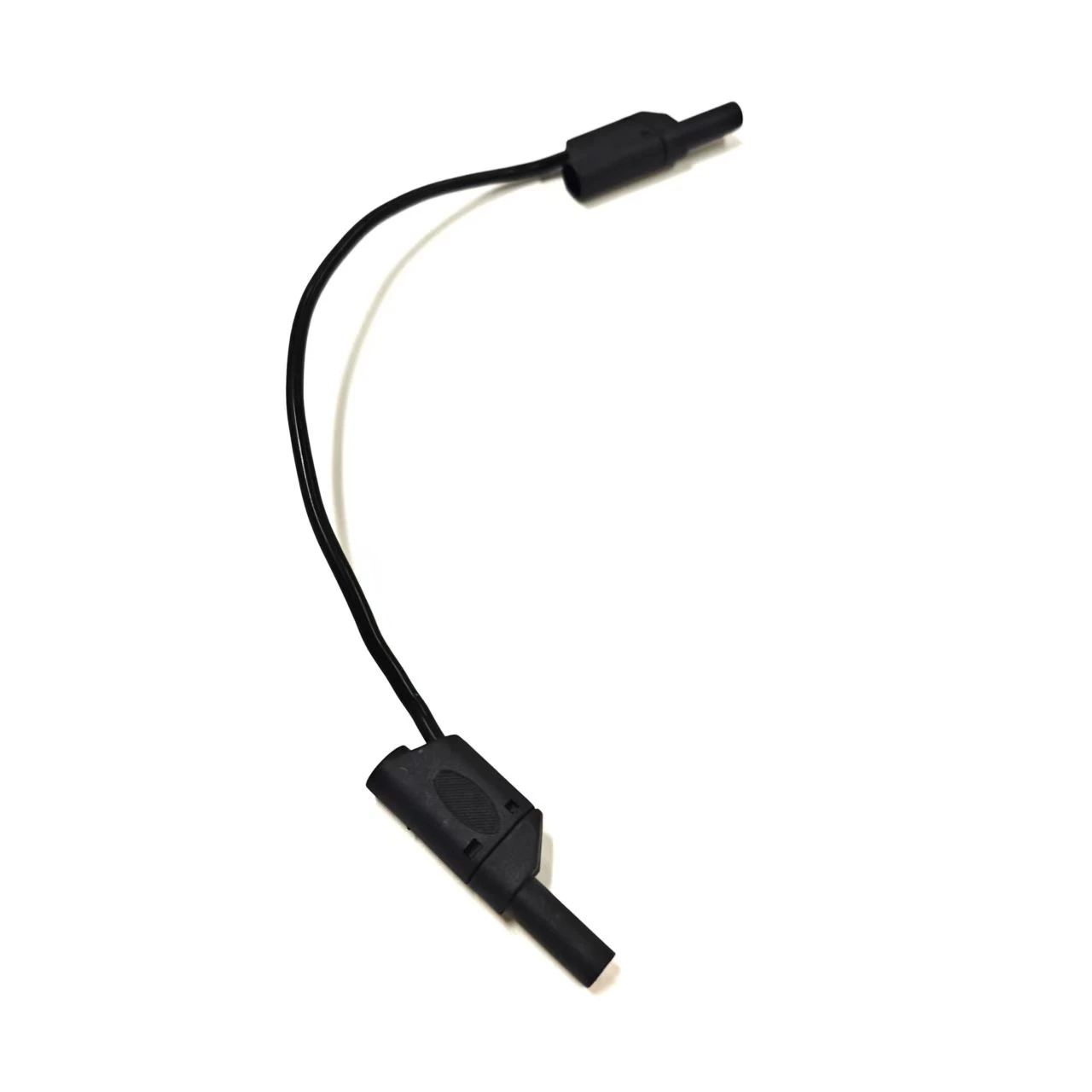 Stackable Male to Male Banana Plug Cables 4mm Fully Shrouded Silicone Test Leads with Gold-Plated Connectors for Multimeter Probes, Breadboard Prototyping