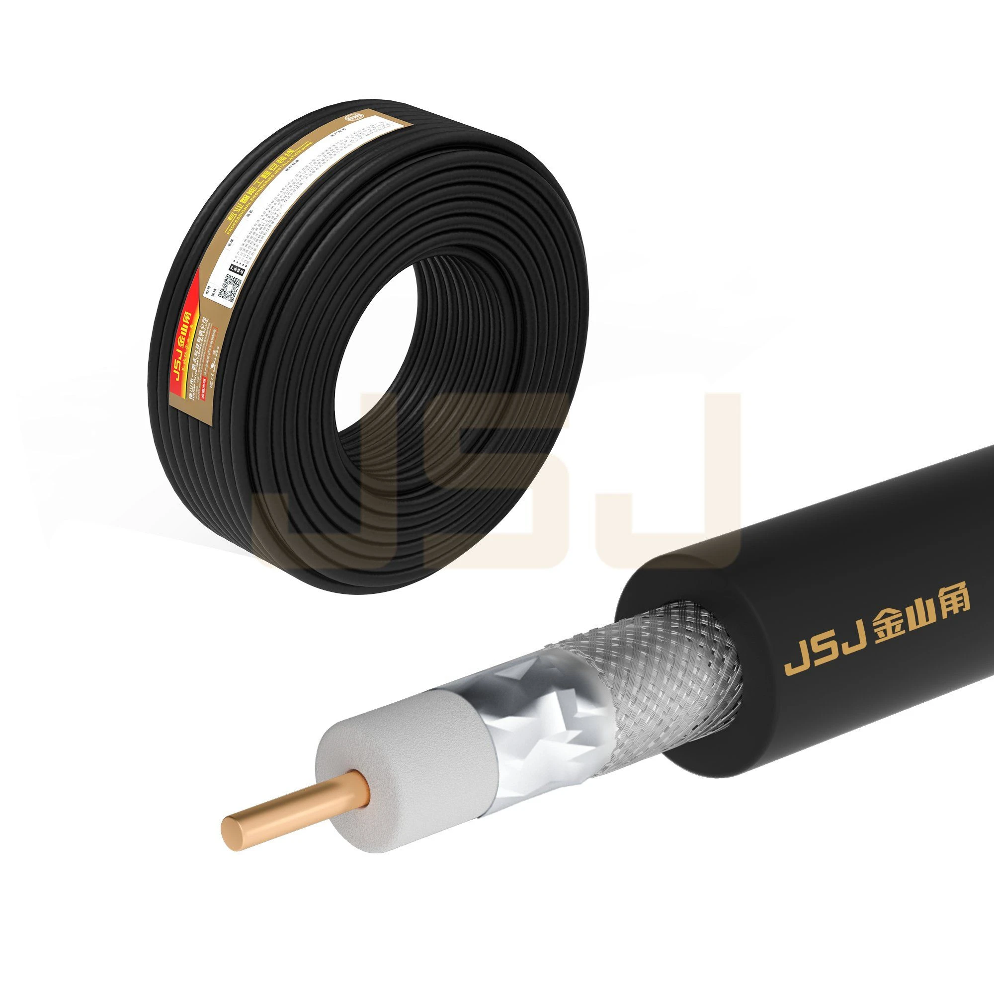 State-of-The-Art No Noise RoHS-Certificated Coaxial Cable for Wiring Conference Room Systems