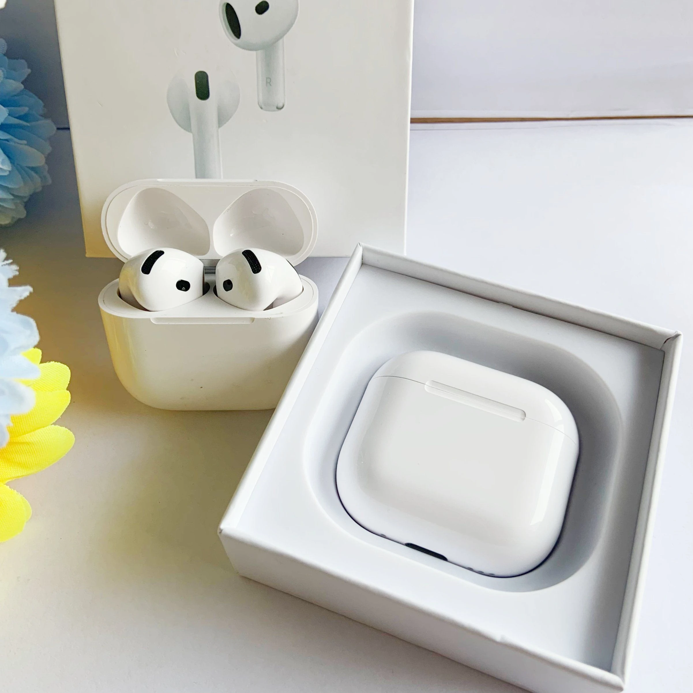 Stereo Wireless Bluetooth in-Ear Headphones with Noise Canceling 1: 1