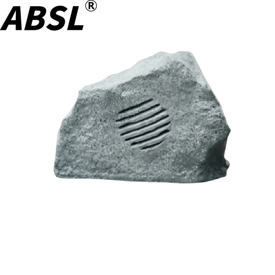 Stone Shape Outdoor Garden Speaker 25W 5” Full Range PA Lawn Speaker