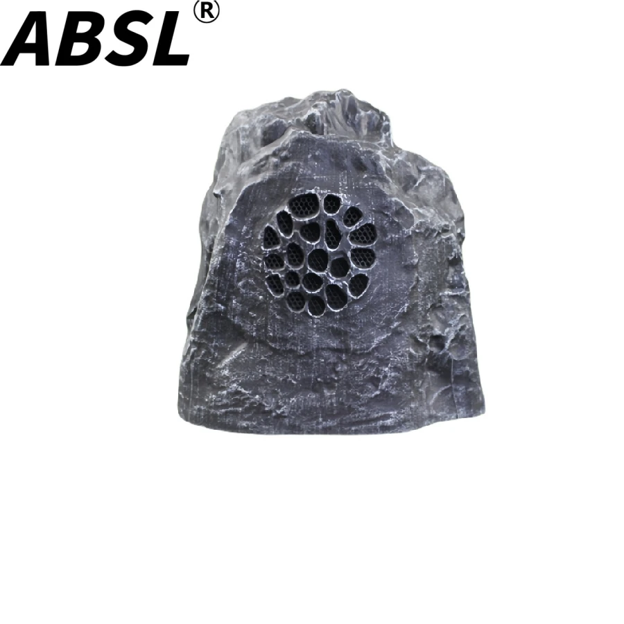 Stone-Shaped Outdoor Waterproof Loud Speaker 30W 5” Full Range PA Lawn Speaker