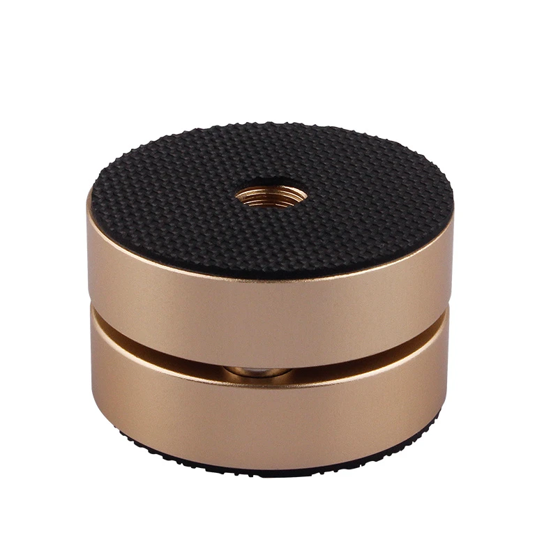 Studio Grade Steel Ball Shock Mounting Feet for Near-Field Monitors & Mastering Equipment Stability & Sound Accuracy