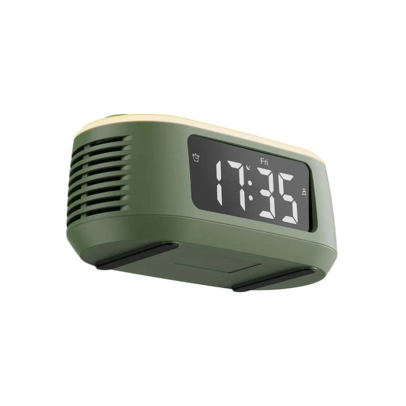 Sturdy Long-Lasting Clear V5.3 Multifunctional Alarm Clock Speaker