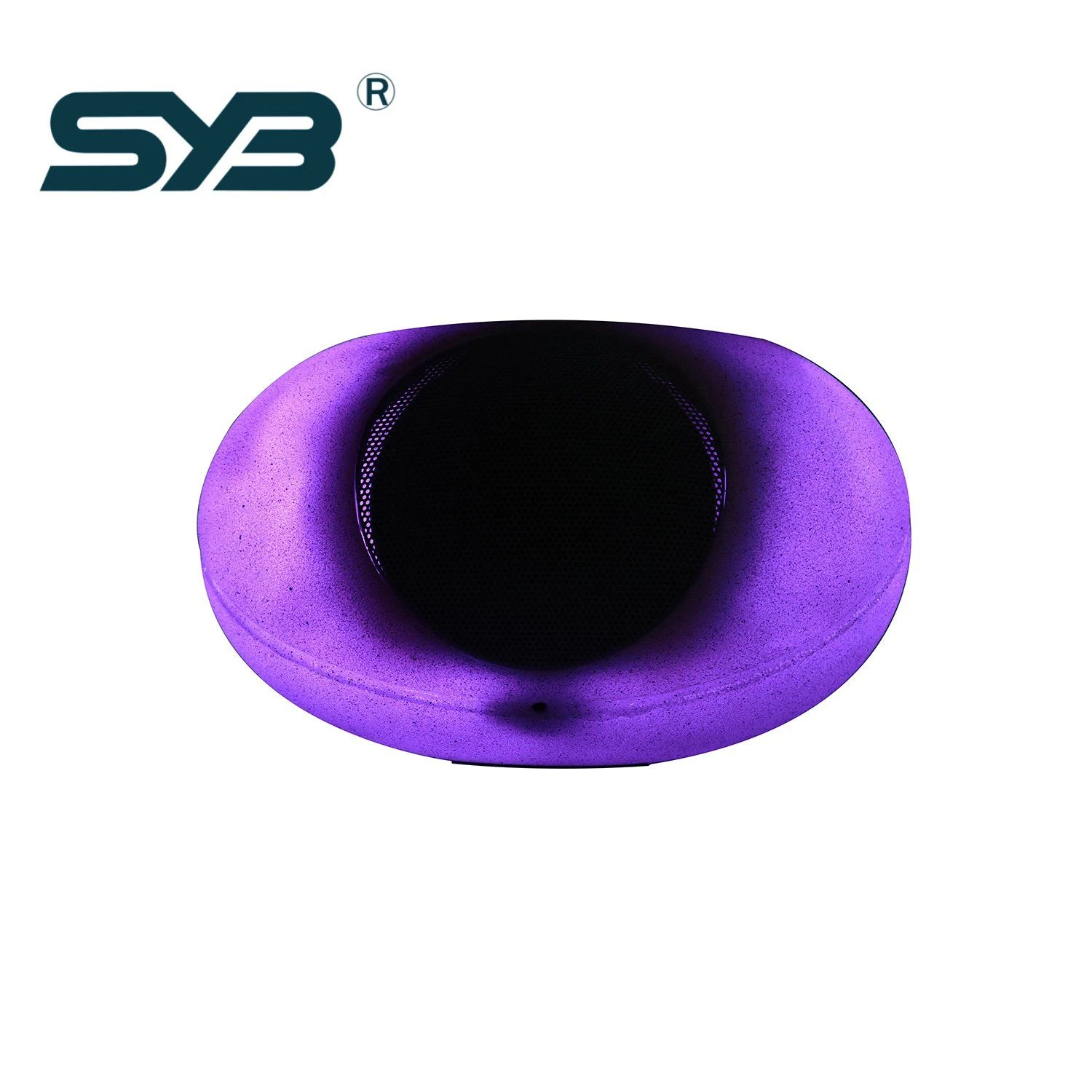 Stylish Portable 4-Inch 10W Waterproof Glowing Outdoor Speaker with Bluetooth Function