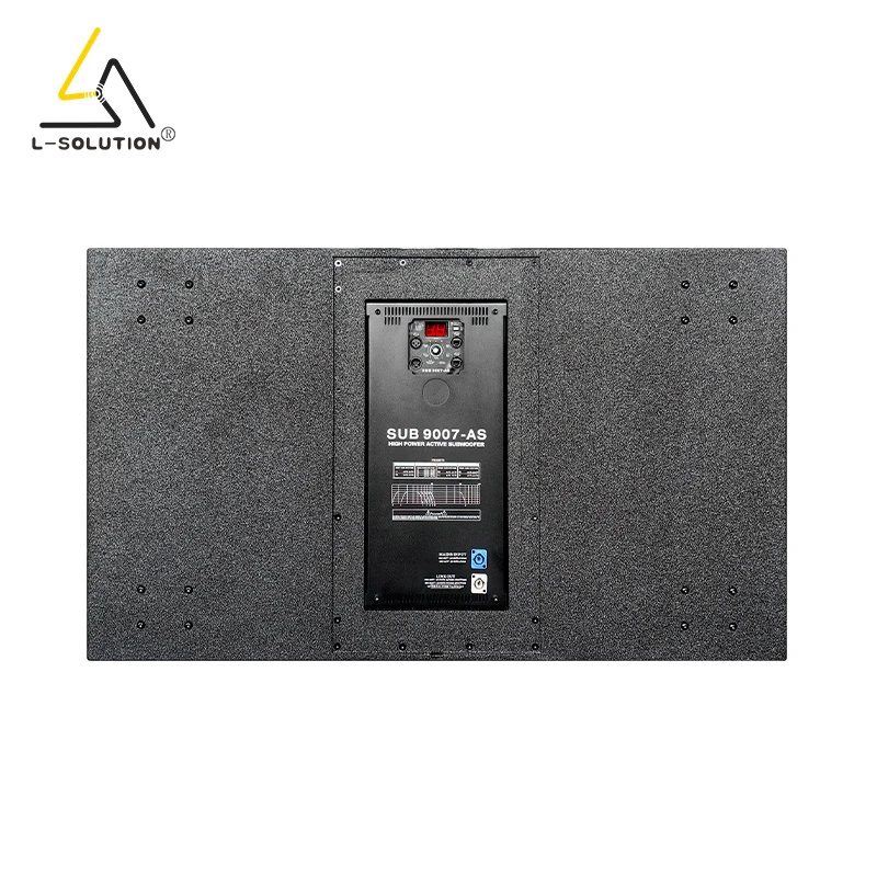 Sub 9007-as Dual 21 Inch 7200W Peak Active Subwoofer