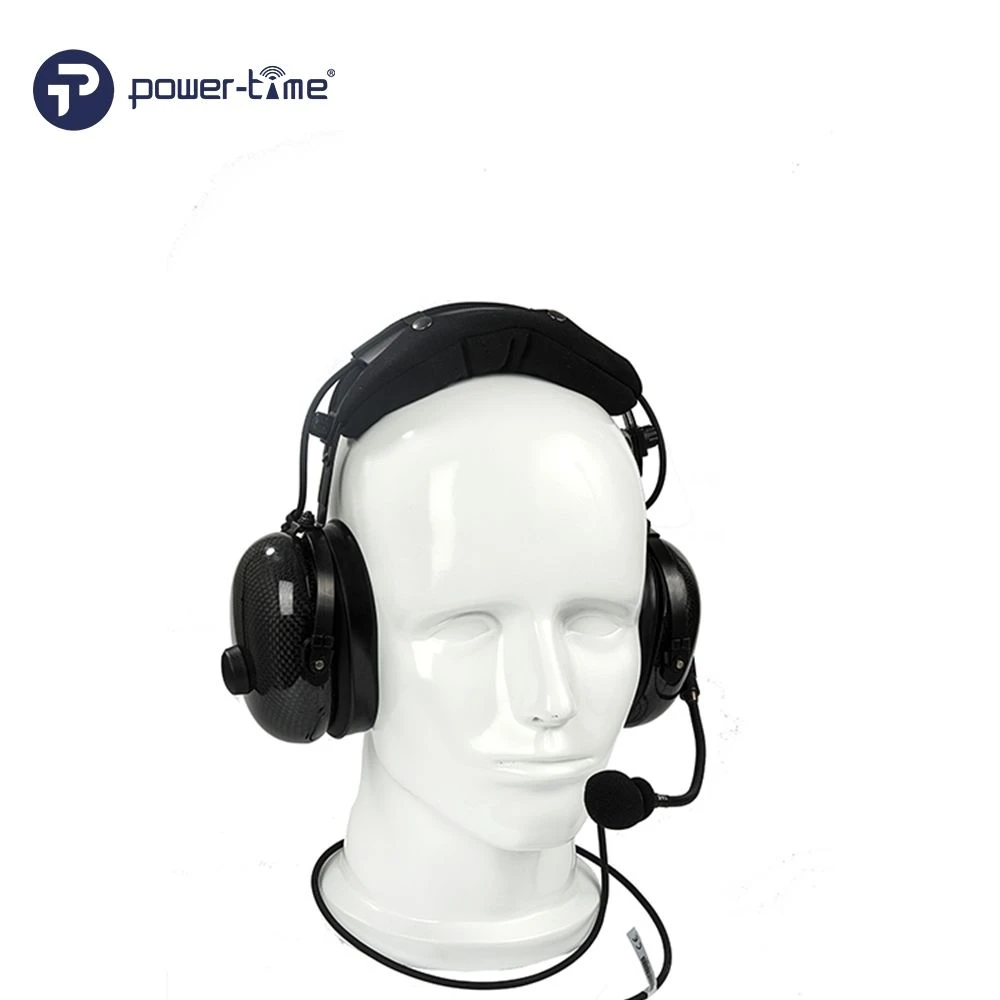 Super Light Carbon-Fiber Aviation Headset for Fix Wing