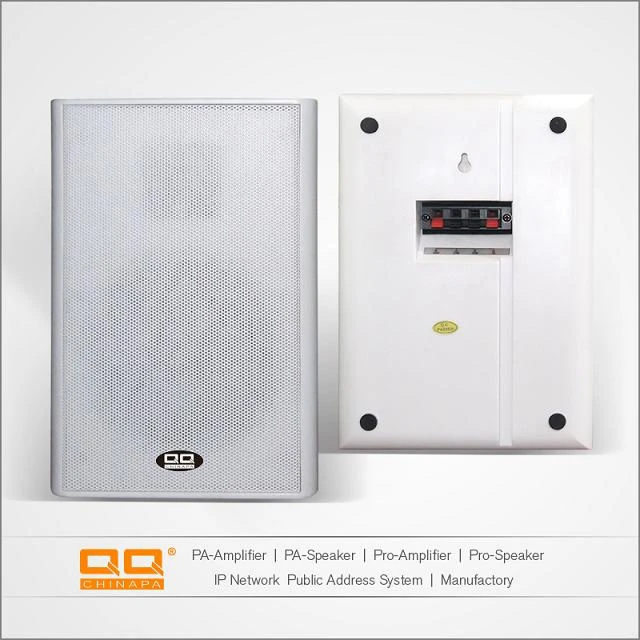 Super Slim Wall Mounted PA Audio Speaker with Coaxial