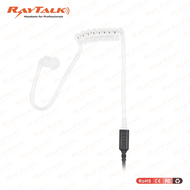 Surveillance Acoustic Tube with Open Mic for Motorola