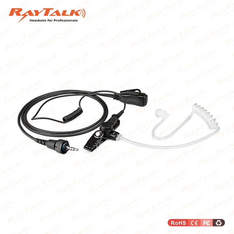 Surveillance Headset Earpiece with Clear Acoustic Tube for Motorola 2 Way Radio Dp2400, Dp3441