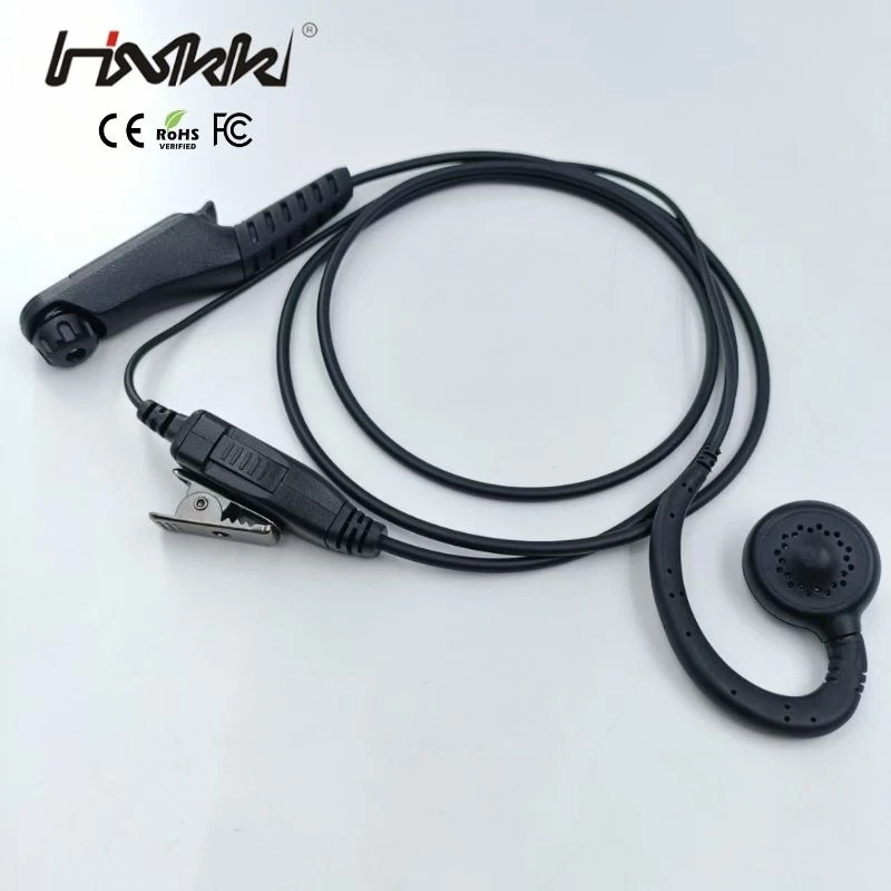 Surveillance Ptt Intercom Earpiece Ear Hook for R7 Mxp600 N70