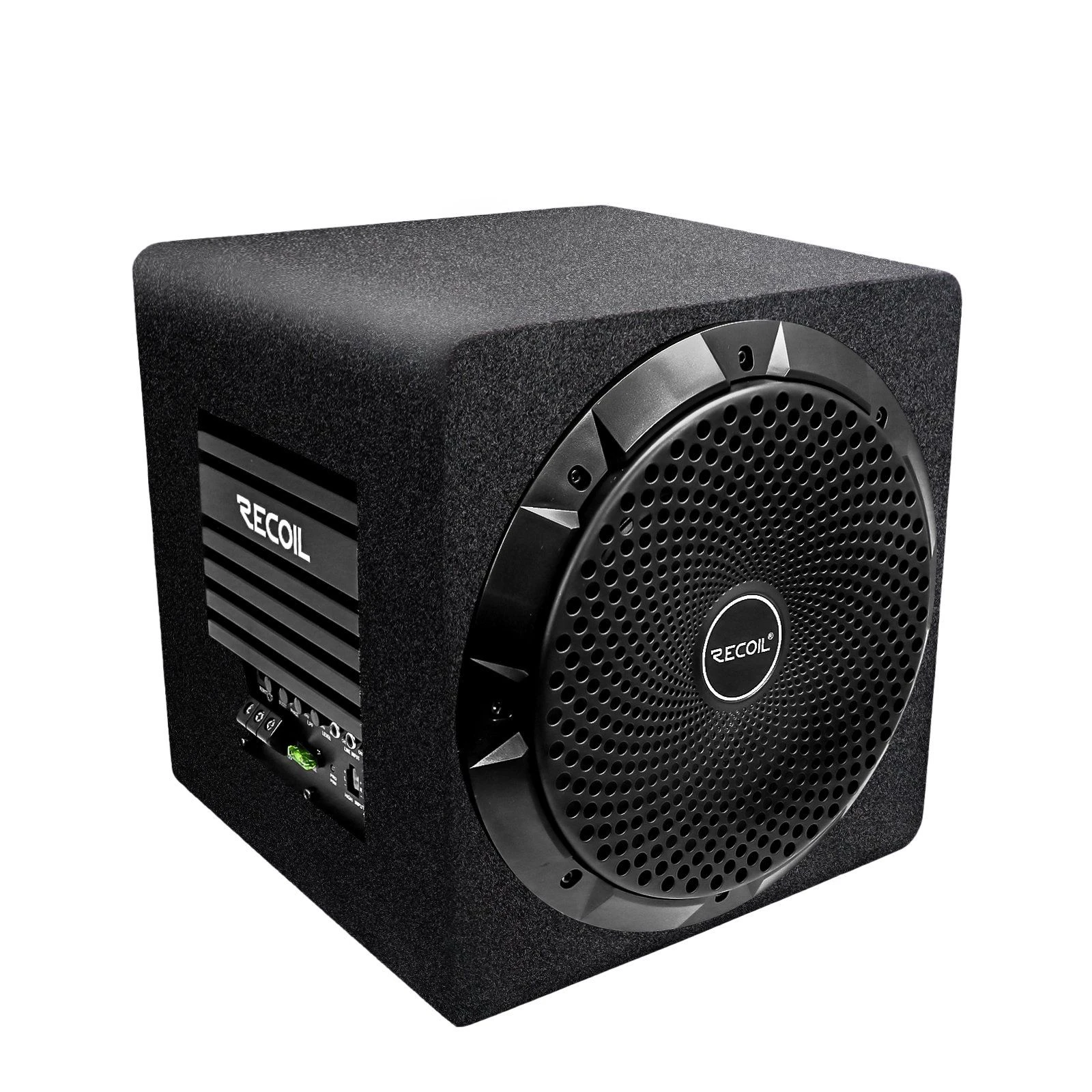 Sw10p Car Audio 10 Inch Active Subwoofer with Passive Radiator