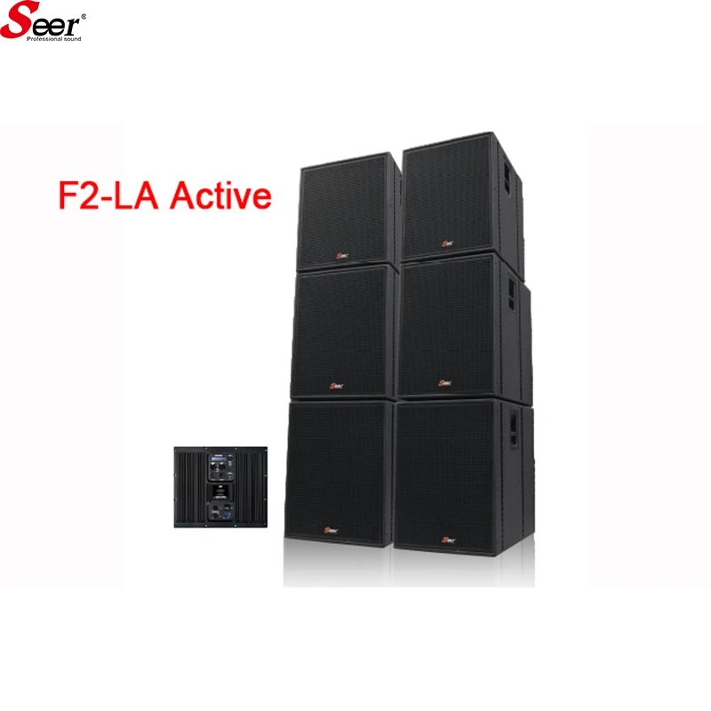 System Professional Audio Active Line Array Active Touring Speaker 95dB
