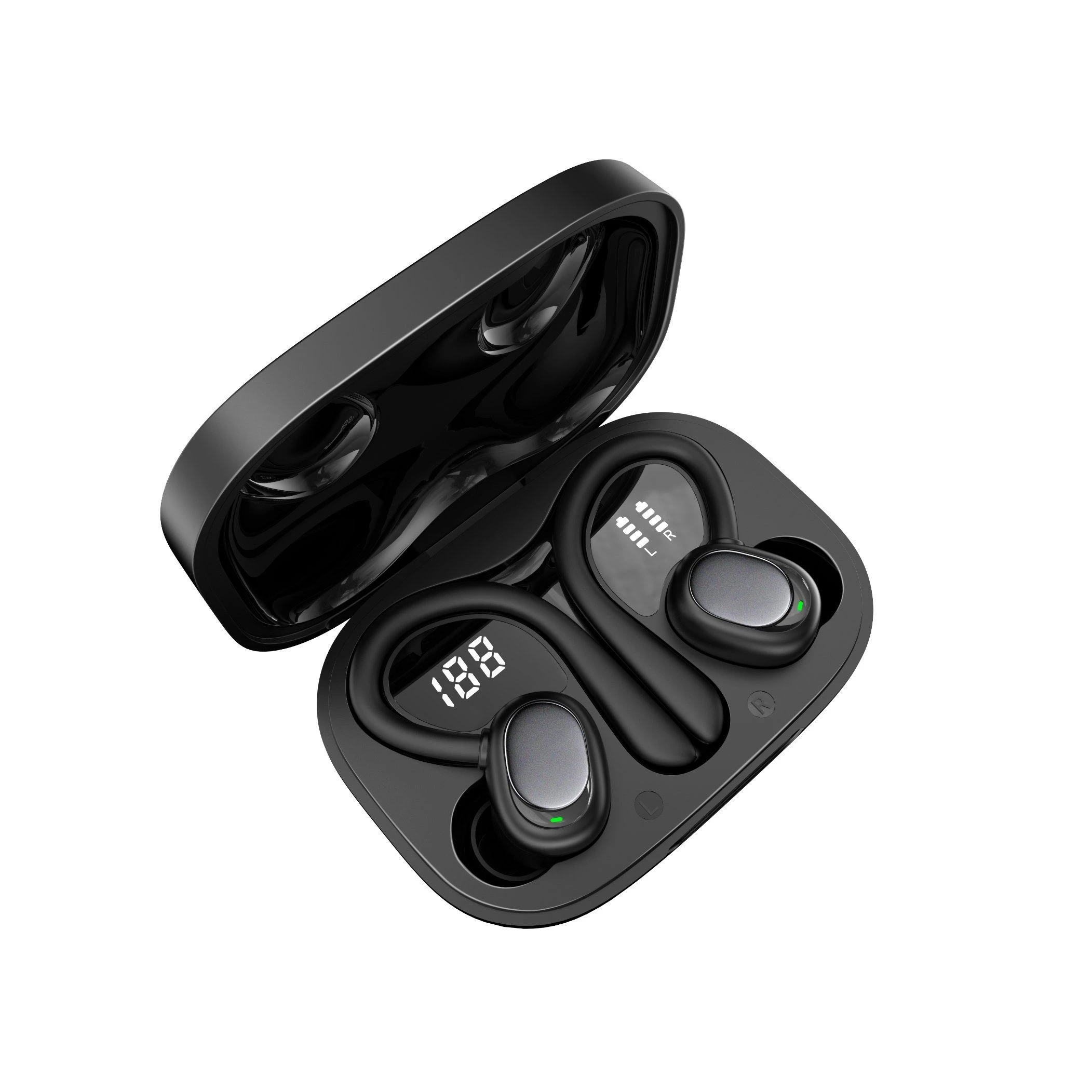 T35 Digital Display Breathing Light Stereo Headsets Tws Gaming Earphones Sport Earbuds